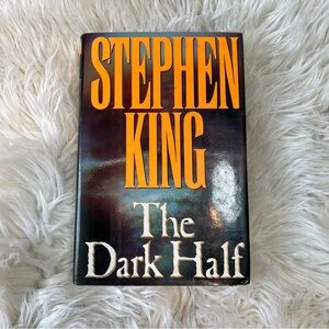 Stephen King The Dark Half Hardcover Novel Vintage 1989 Original Dust Jacket 📚